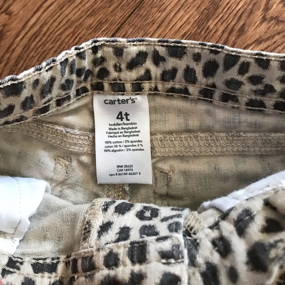 Leopard toddler jeans - Picture 3 of 3